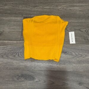 PacSun Sunny Yellow Strapless Top